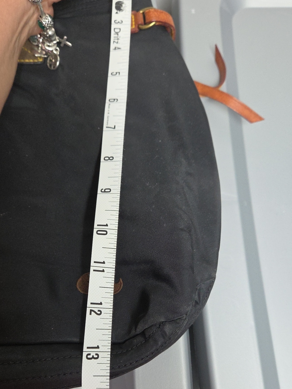 Dooney & Bourke Black and Tan Shoulder Bag - Picture 9 of 9